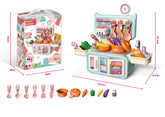 13pcs Plastic Pretend Play Toy Kitchen Food Children Mini Kitchen Toys Set for Kids